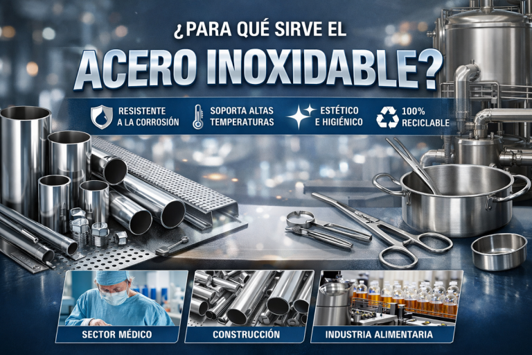 PARA QUÉ SIRVE EL ACERO INOXIDABLE?